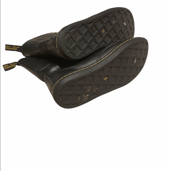 Dr. Martens Stratford Soft Leather Floral Interior Kids Boots Size 4 - Picture 7 of 7